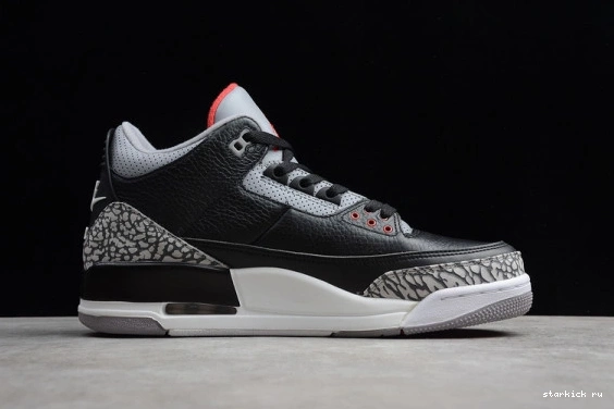 AIR Retro 854262-001 854262-001 (2018) Black Cement 3 Jordan 1123